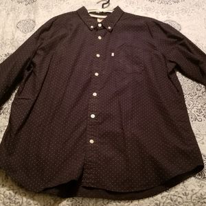 Levi's Buttom Down Long Sleeve Dress Shirt XXL
